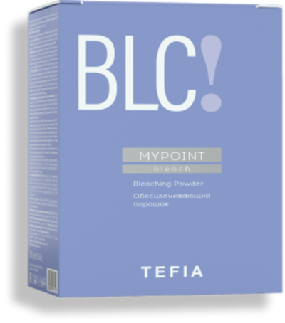 Tefia Mypoint Bleaching Powder - Обесцвечивающий порошок (коробка), 500г