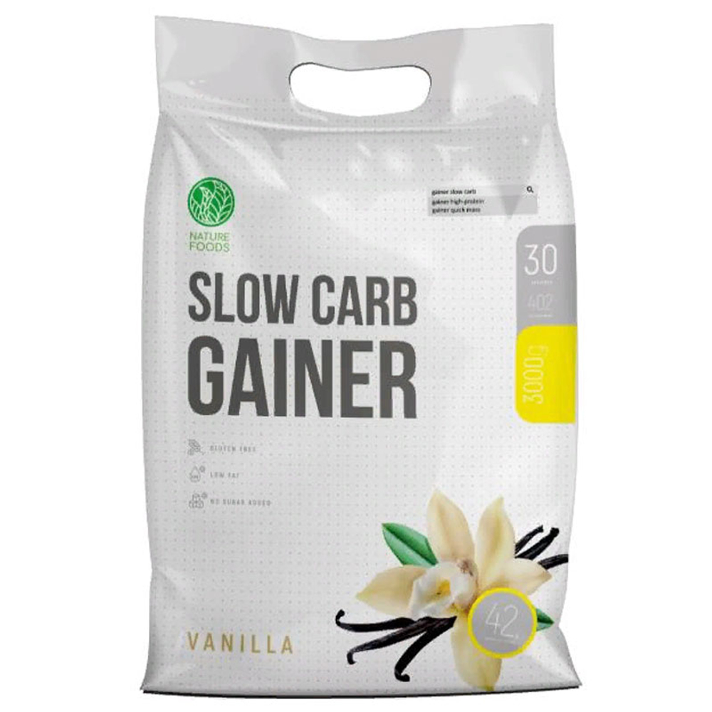 Nature Foods Slow Carb Gainer пакет (3000 гр.)