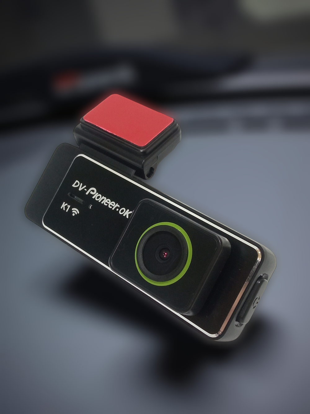 Видеорегистратор с экраном 1,5"Ips 2K HD FULL WI-FI DV-Pioneer.Ok K1