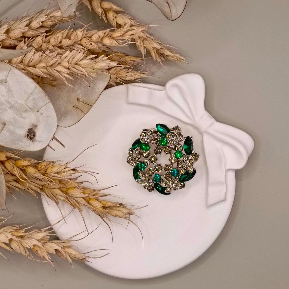 Подвеска "Венок и кристалы"