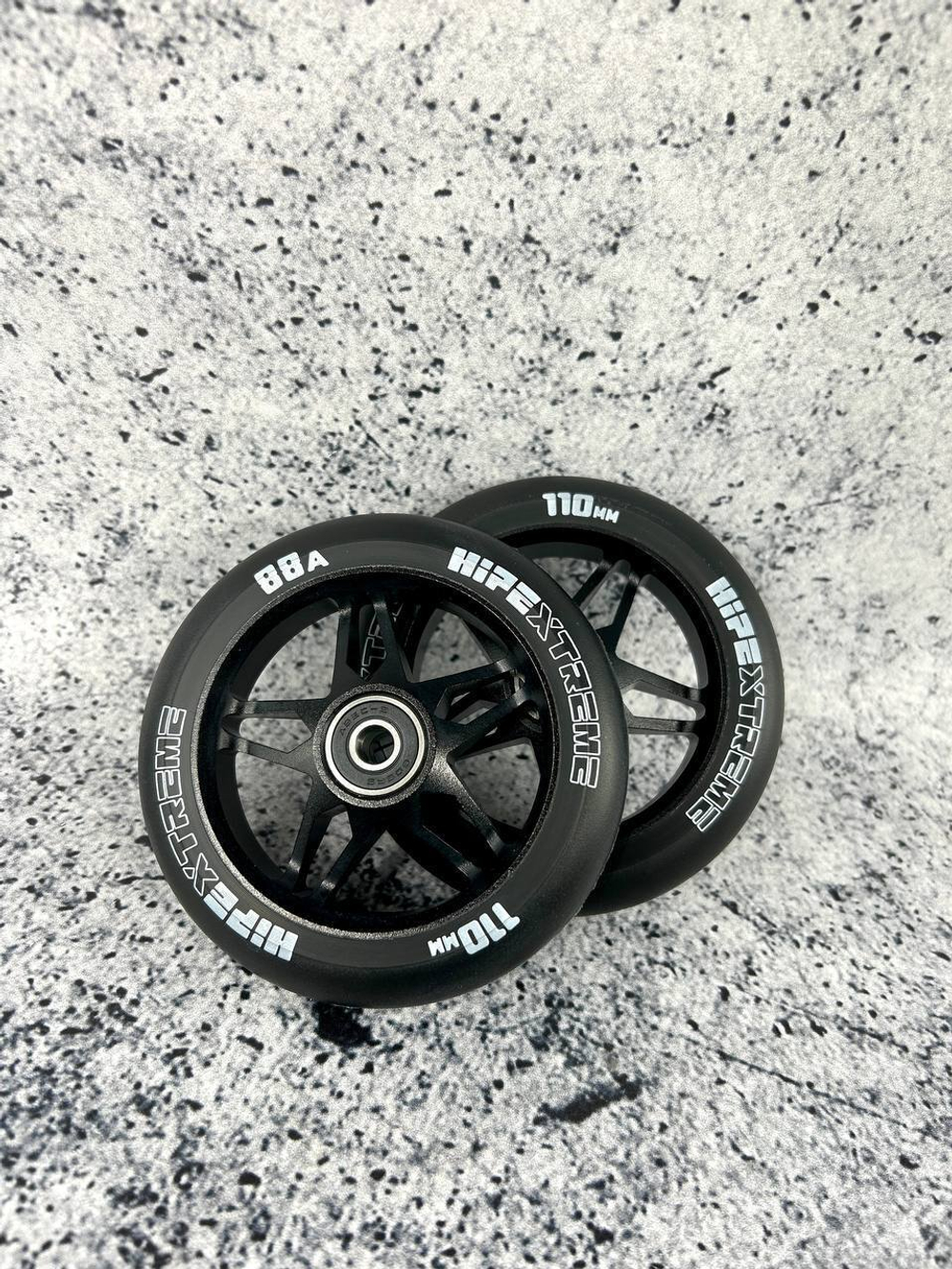 Набор колес HIPExtreme H3 110*24 мм, черный/черный