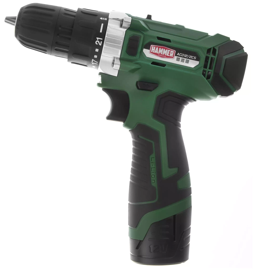 Аккумуляторная дрель-шуруповерт Hammer ACD12/2CS