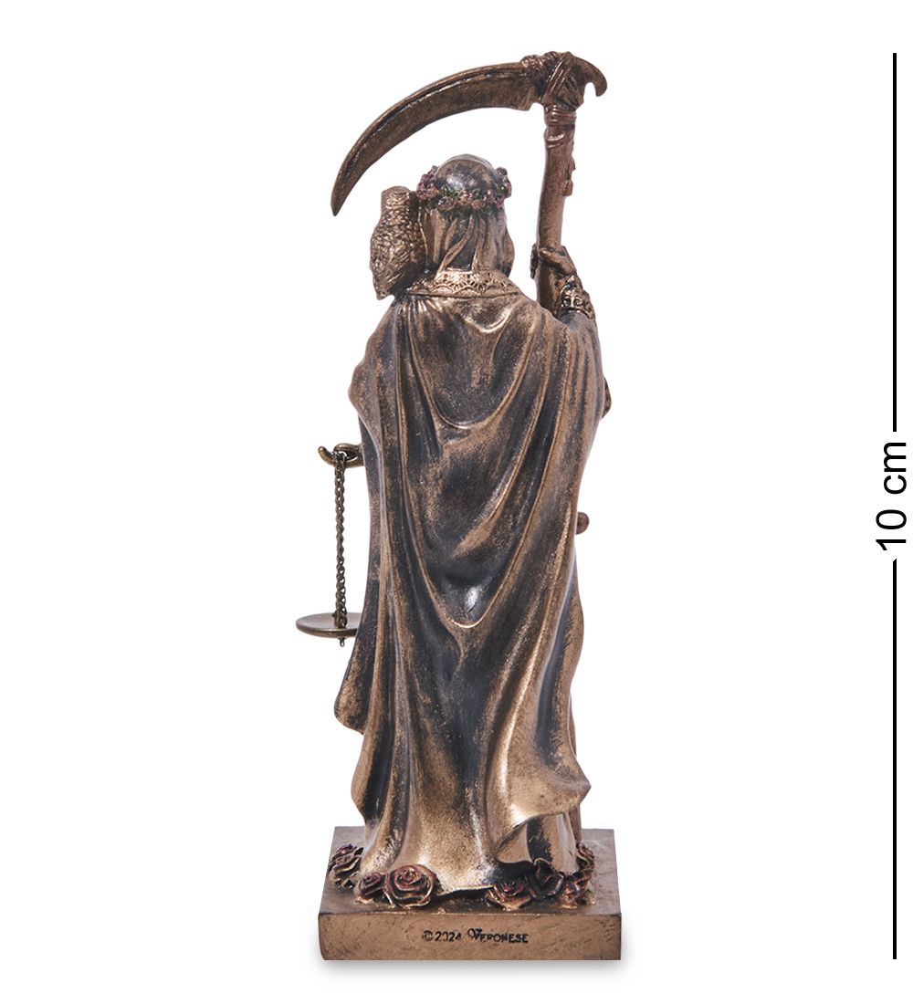 Veronese WS-1488 Статуэтка «Санта Муэрте с косой и весами»