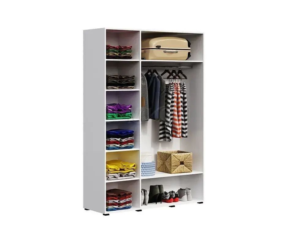 Шкаф 3-х створч. "Оливия" (графит/мрамор глянец), МФ Миф, г. Пенза