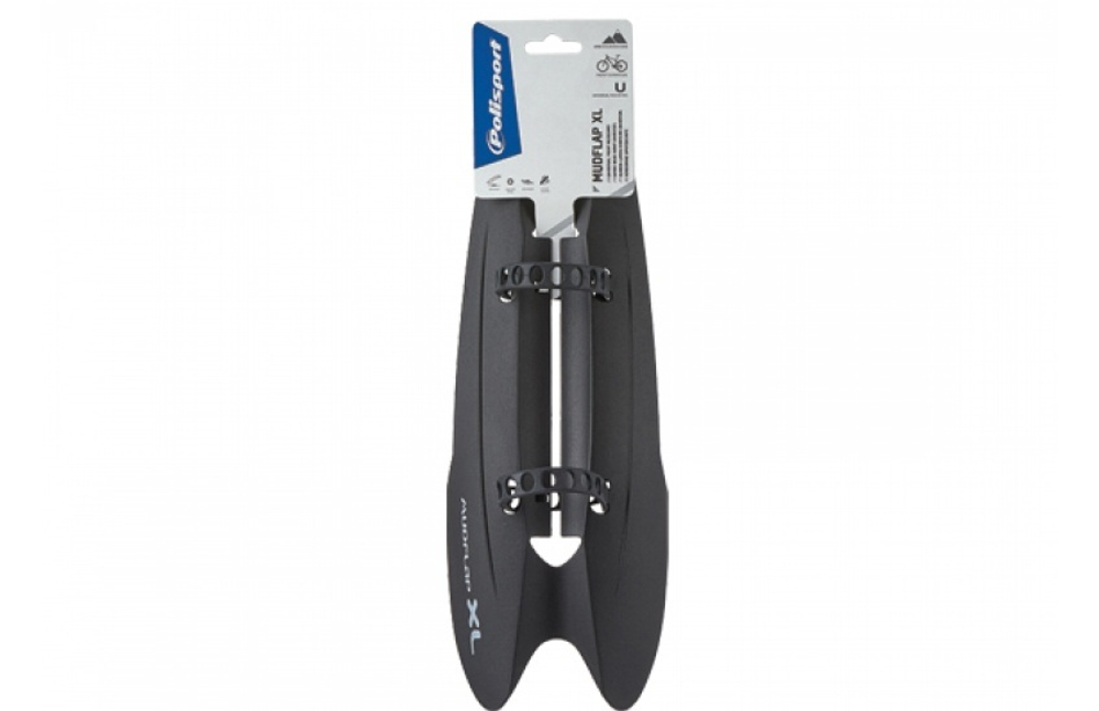 Крыло-щиток переднее Polisport "MUDFLAP XL" Black