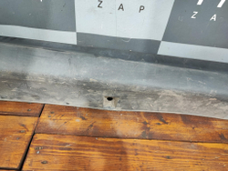 Накладка порога правого Suzuki Vitara 2 14-22 Б/У Оригинал 7723154P0