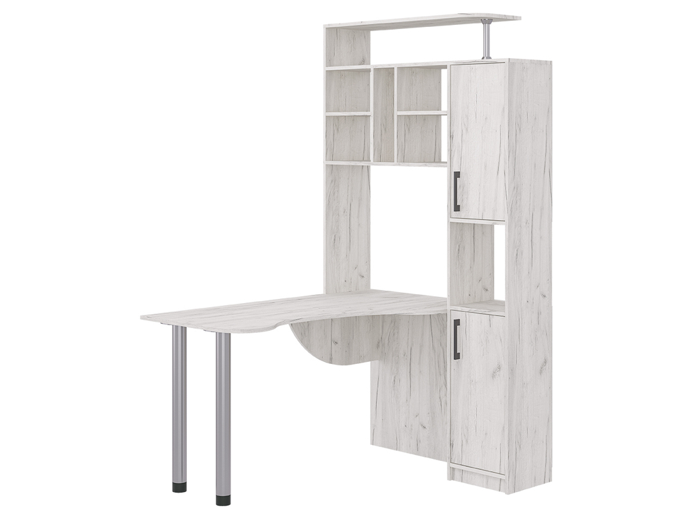 Стол компьютерный 14 крафт светлый