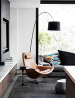 Напольный дизайнерский светильник  Twiggy by Foscarini (черный)