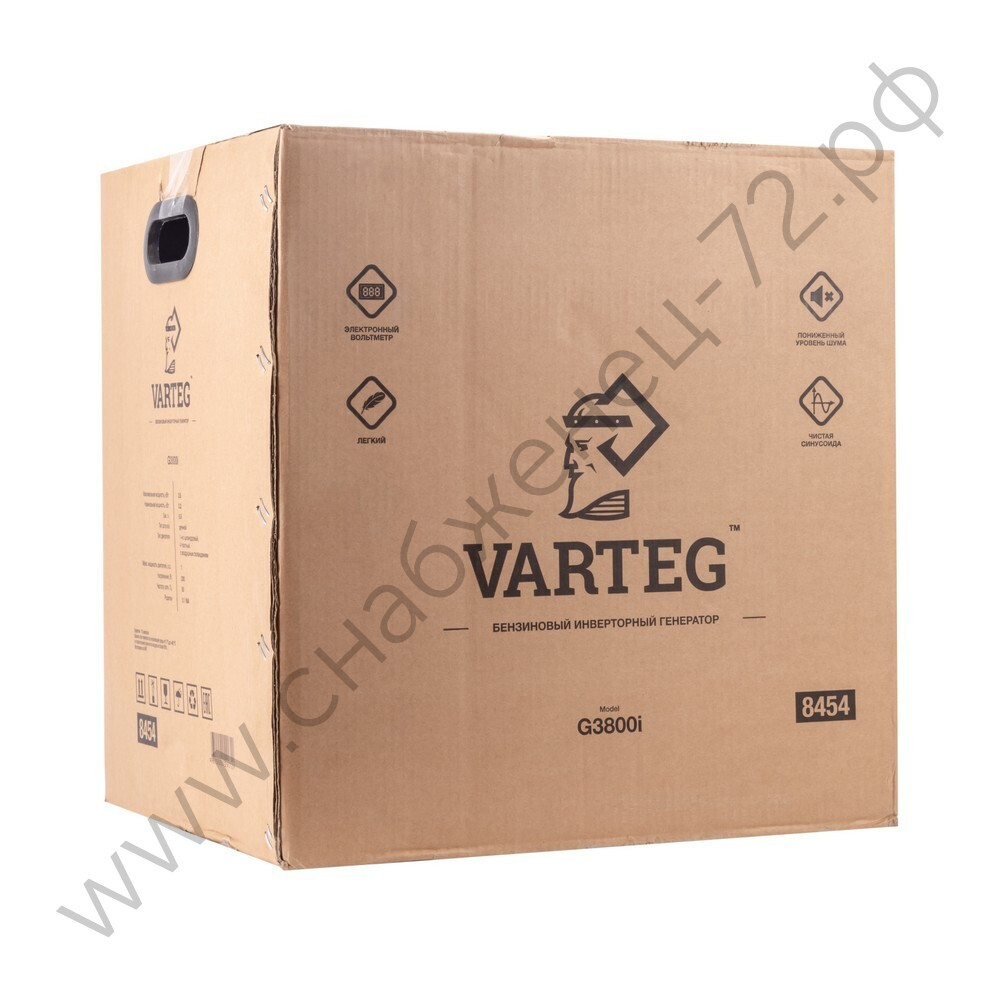Бензиновый инверторный генератор VARTEG G3800i