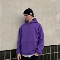 Худи SHADOW Fleece Total, фиолетовый