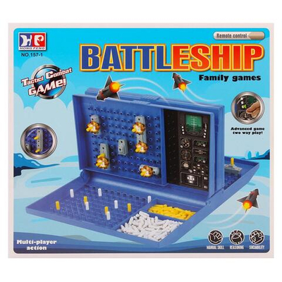 Наст.игра Морской бой, коробка 157-1
