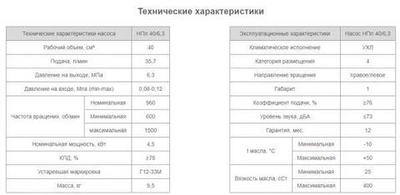Насос НПл 40/6,3
