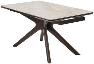 Стол EDER 160 GLOSS COLD JADE SOLID CERAMIC / Орех