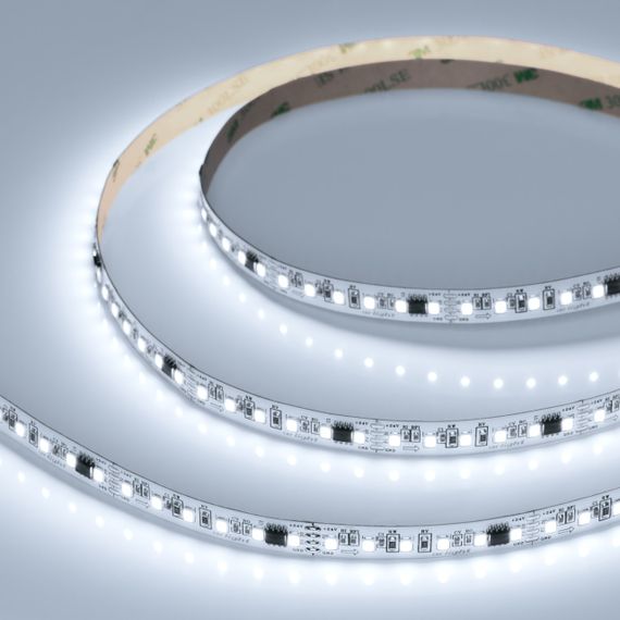 Светодиодная лента SPI-A120-10mm 24V White6000-PX6-BPT (11 W/m, IP20, 2835, 5m) Arlight 049434