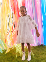 Платье для девочки Next E57-545, Белый