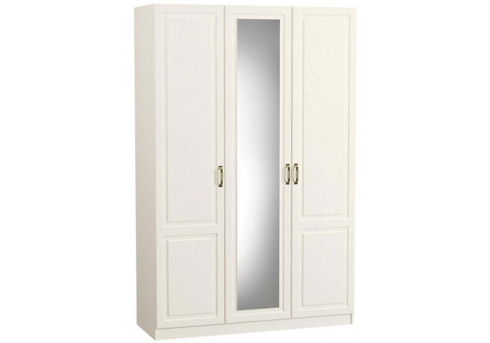 Шкаф Woodville Ливерпуль белый, ясень ваниль