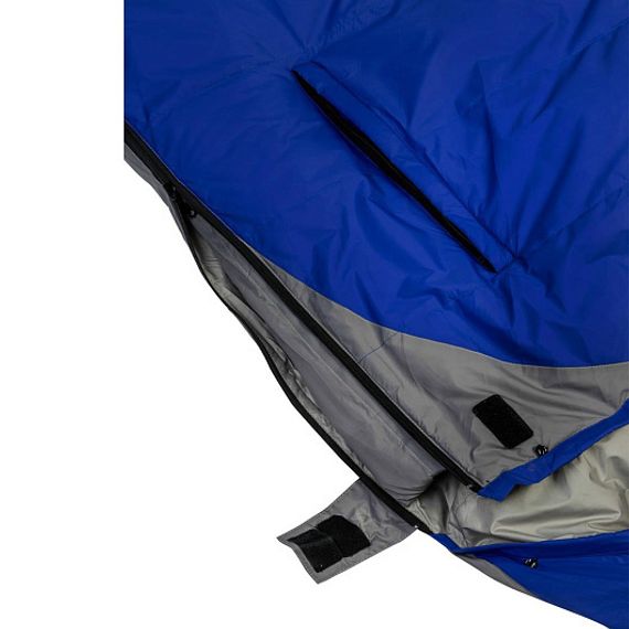 Спальный мешок пуховый PREMIER (190+30)х80см (t-25C) синий (PR-YJSD-32-B)