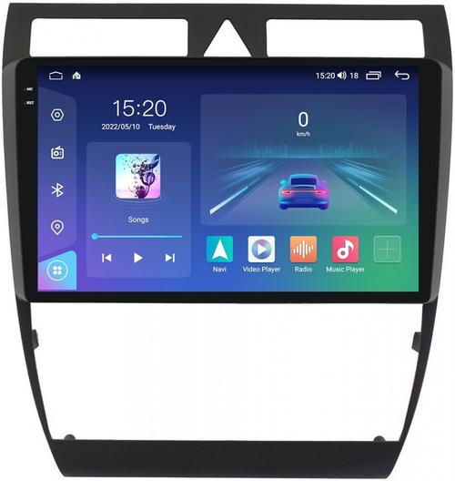 Магнитола для Audi A6 2001-2004 - Parafar PF906LUX1U2K на Android 13, Быстрая, QLED+2K, CarPlay, 4G SIM-слот