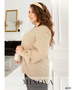 Блуза 2238-пудра Minova