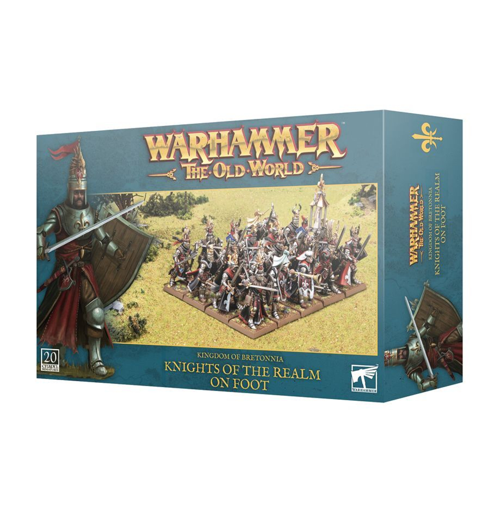 Warhammer The Old World - Knights of the Realm on Foot