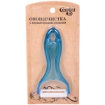 Овощечистка поперечная с керамическим лезвием, прозрачная ручка