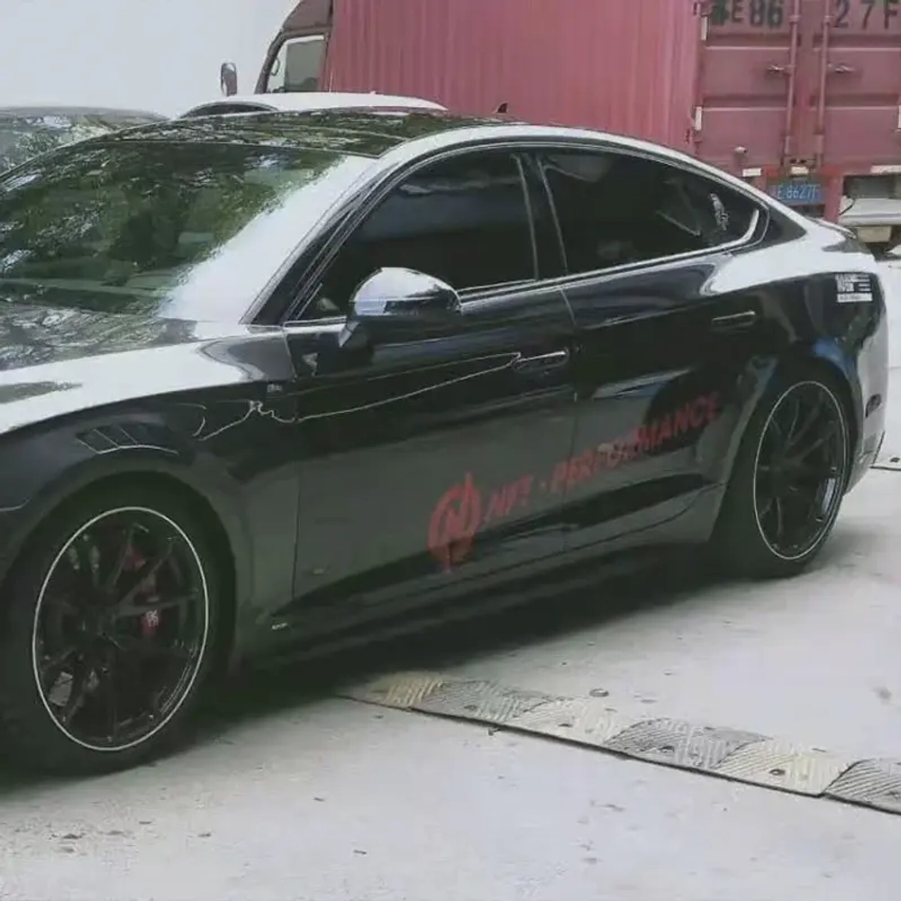 Карбоновые юбки для AUDI RS5 & S5 & A5 B9 2017 - 2019 Ауди обвес