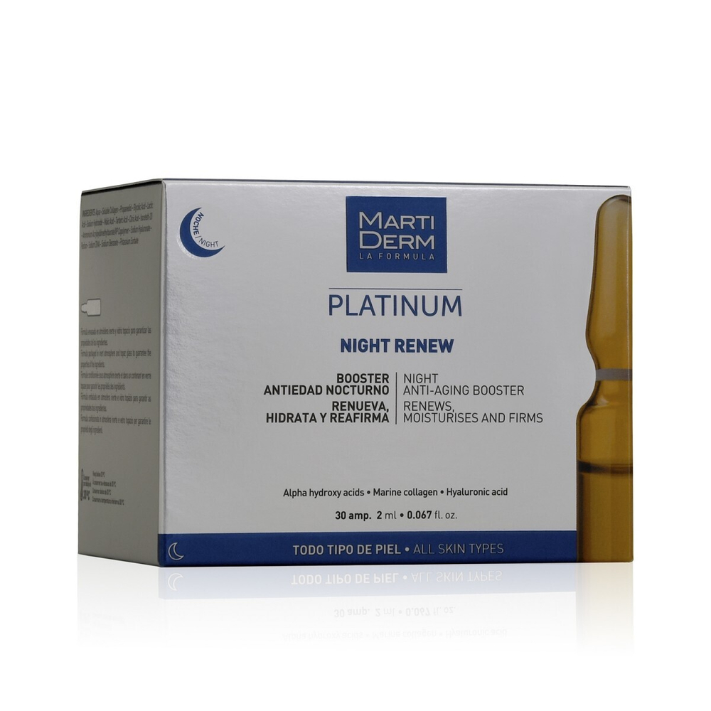 Martiderm Ночные ампулы NIGHT RENEW, 30х2 мл