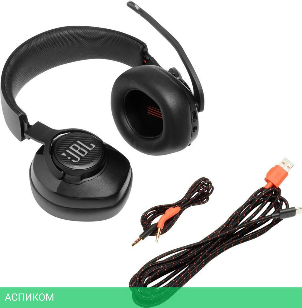 Наушники JBL Quantum 400 черный (QUANTUM400BLK)