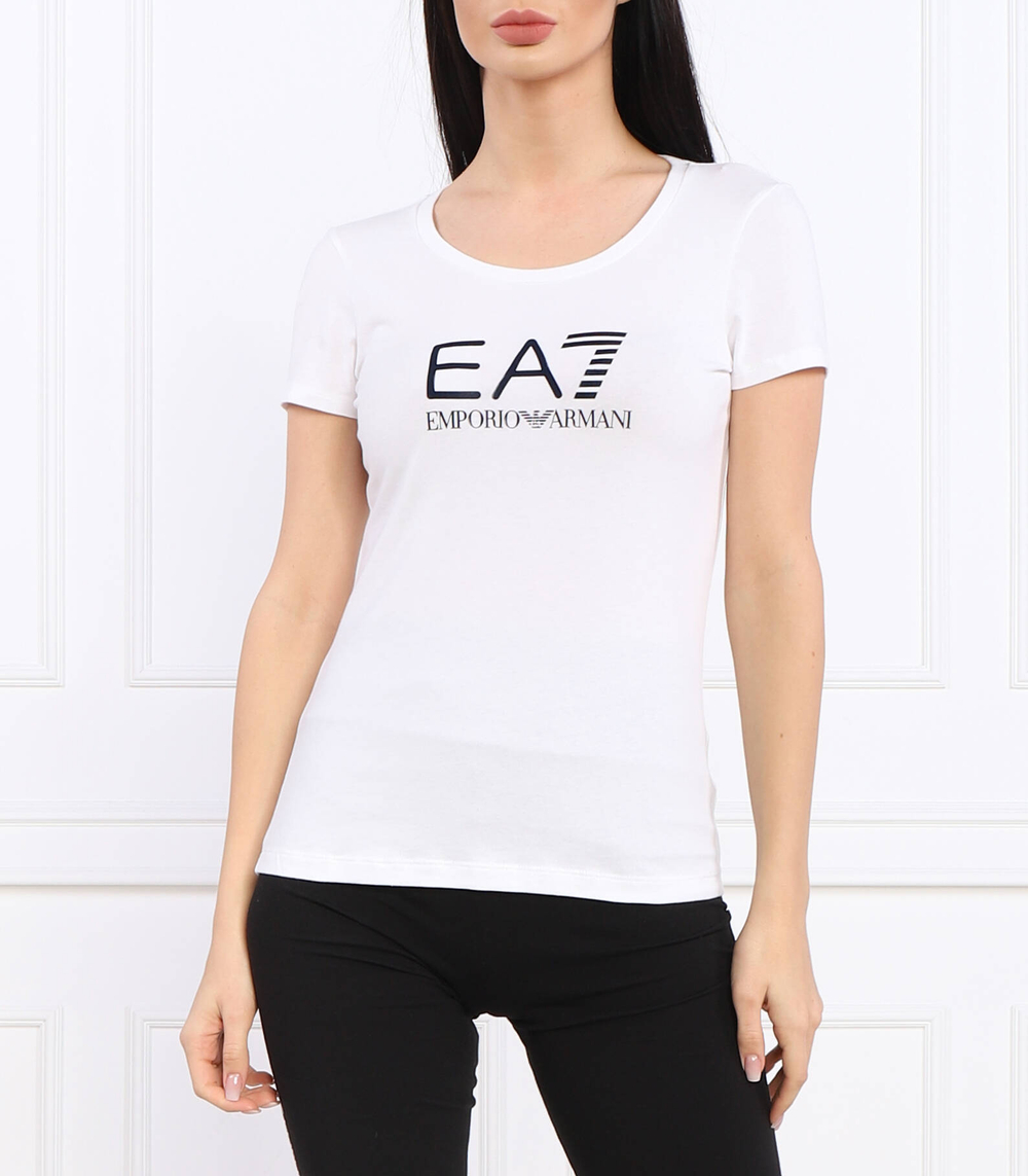 футболка EA7 - белый(8NTT63 TJ12Z)