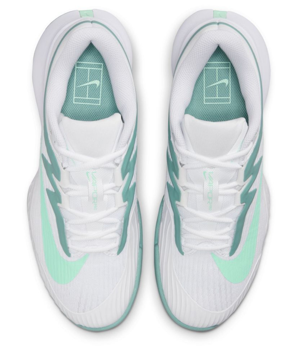 Женские теннисные кроссовки Nike Zoom Vapor Pro 3 HC - white/mint foam cannon