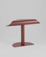 Журнальный столик Cornea металл бордовый