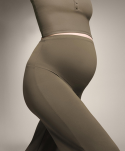 OYSHO Прямые брюки Comfortlux для беременных, темно-серый