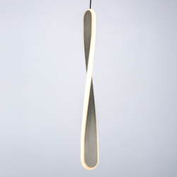 615019 Подвесной светильник TORINO 12W LED 540LM ВОРОНЁНАЯ СТАЛЬ 3000K