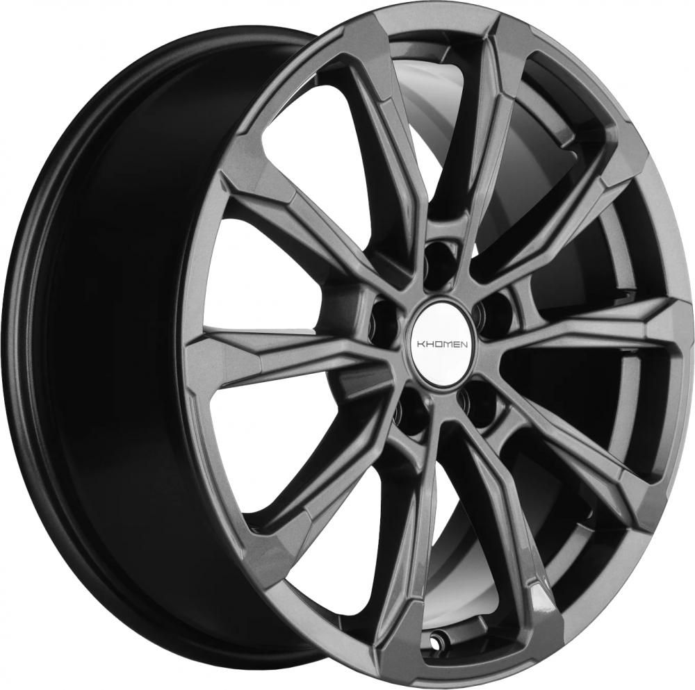 Khomen 1808 7.5x18 5x114.3 ET 40 Dia 64.1 (grey)