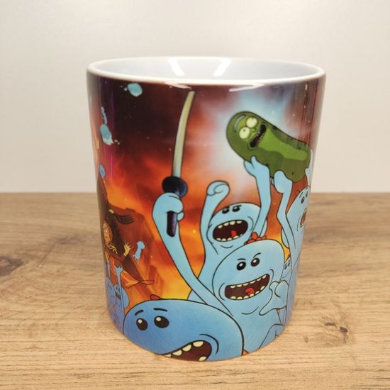Кружка керамическая Рик и Морти, Мисиксы, 330 мл