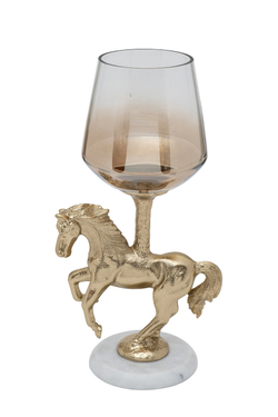 Подсвечник декоративный 17х12х33см Garda Decor Horse