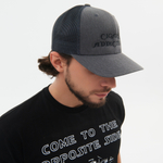 Кепка CIGAR ADDICTED, серый