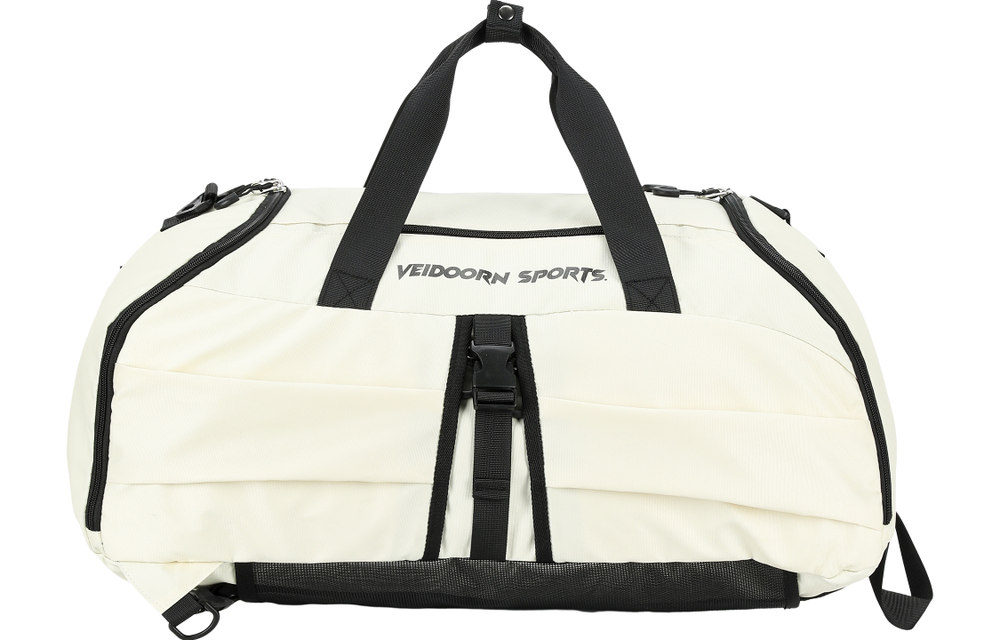 VEIDOORN Polyester 3 in 1 Backpack Handbag Large Unisex Black