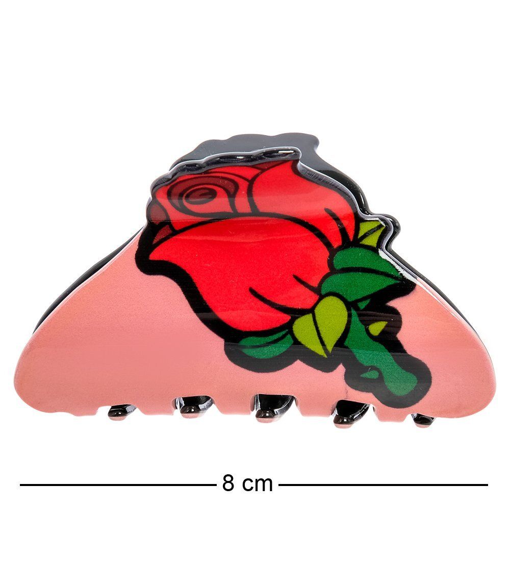 MR- 23 Заколка-краб для волос «Роза» Mark Rita