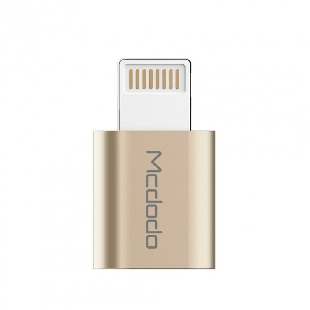 Адаптер Lightning/Micro USB OT-2141 Mcdodo gold