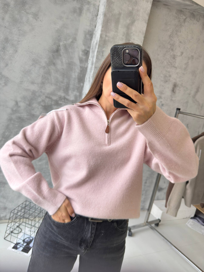 Свитер женский арт. 813-2 цвет "розовый"