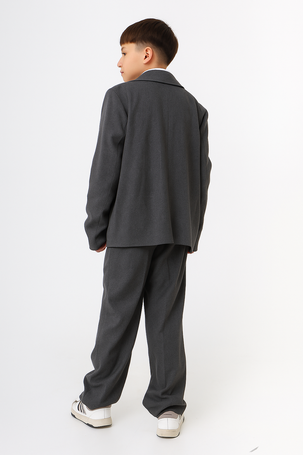 Брюки классика для мальчика, серые