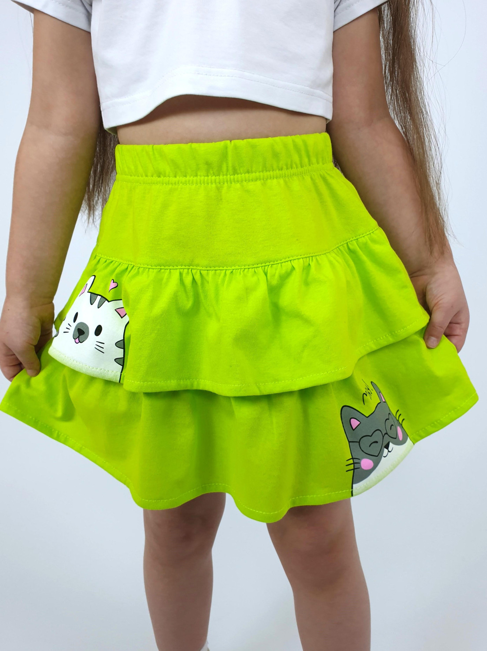 715-11 Юбка для девочки