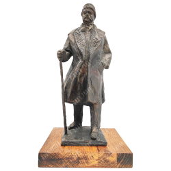 Динес Ю. С. Владимир Гиляровский. Бронза. 2000 г.