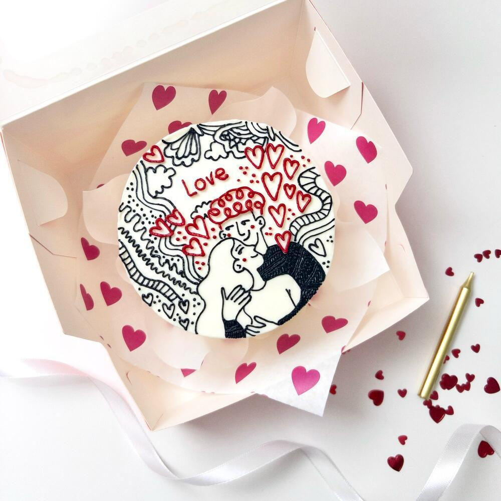 Бенто-торт «LOVE»