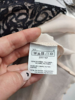 Футболка с кружевом 46 размер