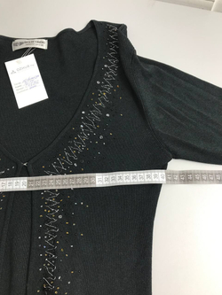 Кардиган с бусинами 42-44 размер