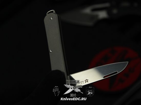Нож FOX Knives FX-VP130 TI VULPIS клинок из стали M390, рукоять титан