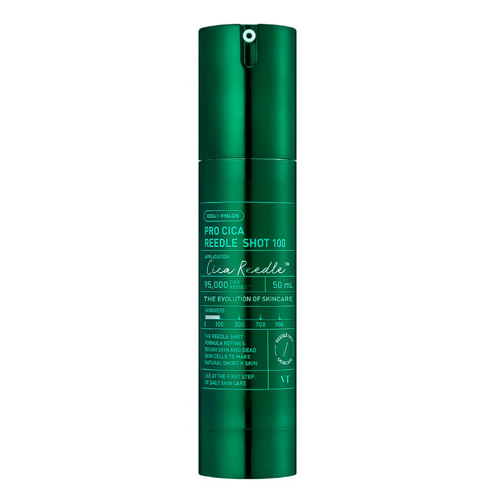 VT Cosmetics Pro Cica Reedle Shot 100 бустер-сыворотка для лица с микроиглами с комплексом центеллы