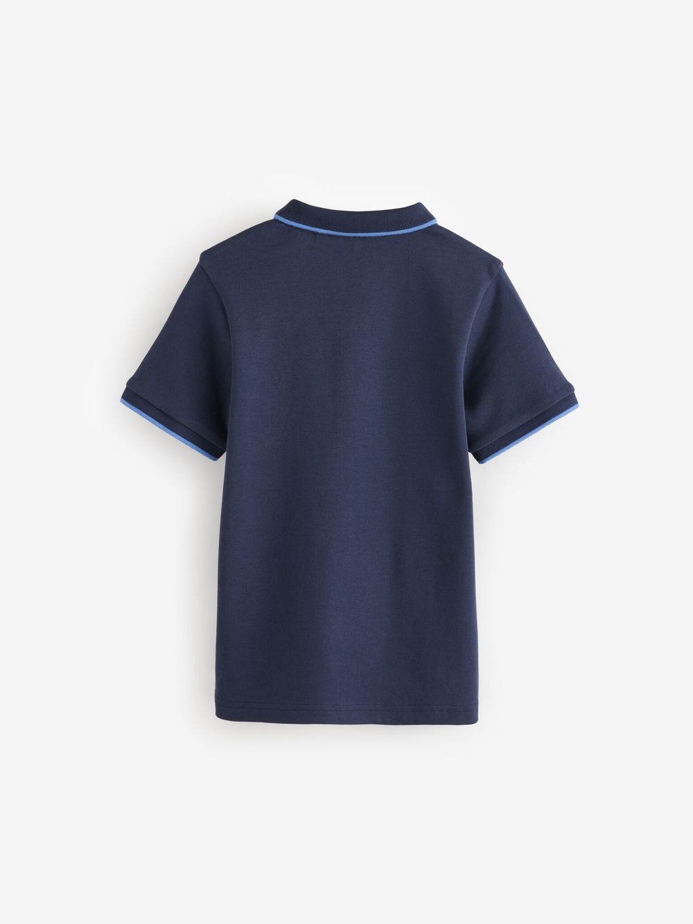 Поло с молнией для мальчика Next E45-617, Темно-синий